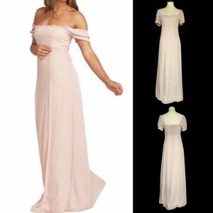 Show Me Your MuMu Brittany Maxi Dress‎ Dusty Blush Crisp